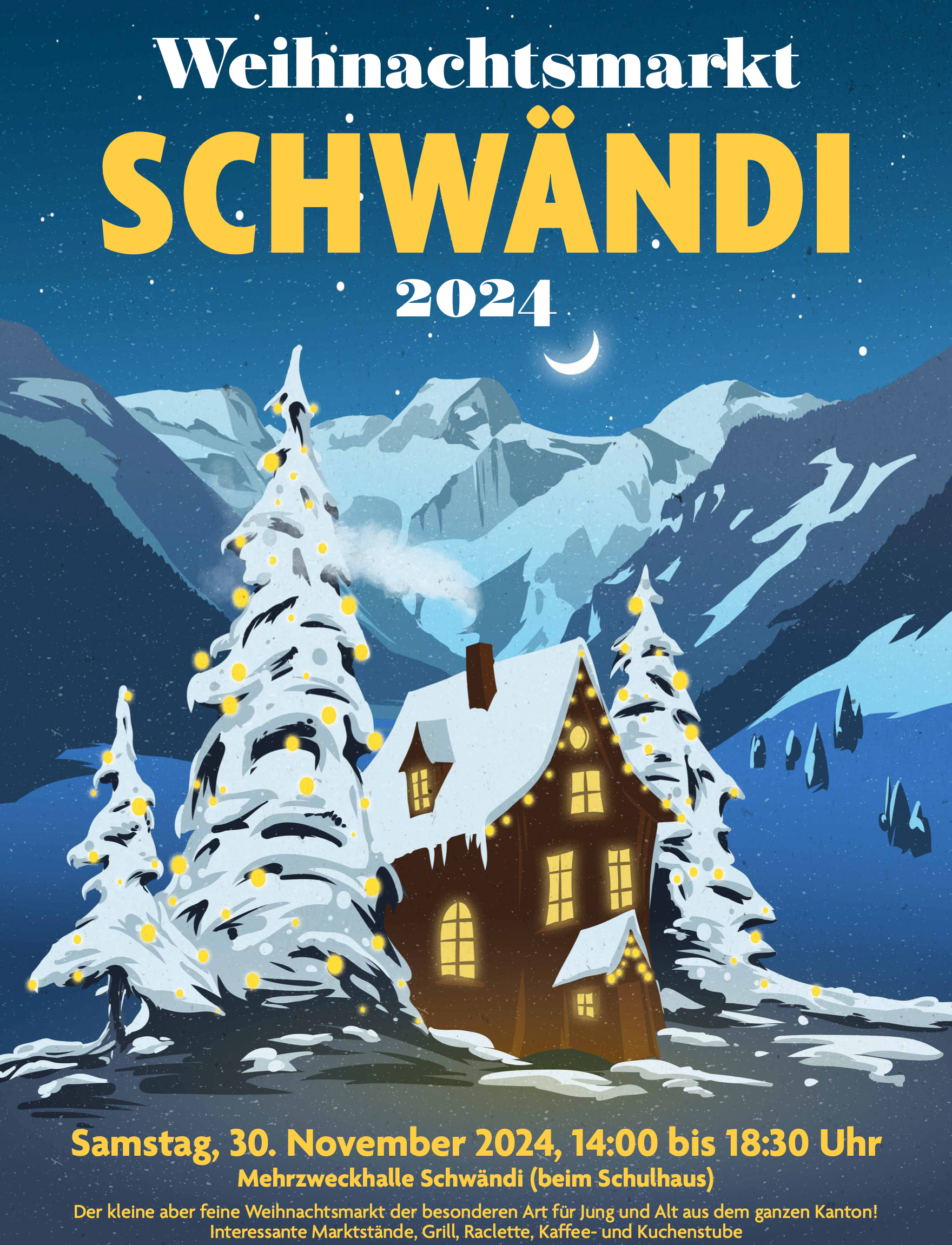 Weihnachtsmarkt Schwändi 2024