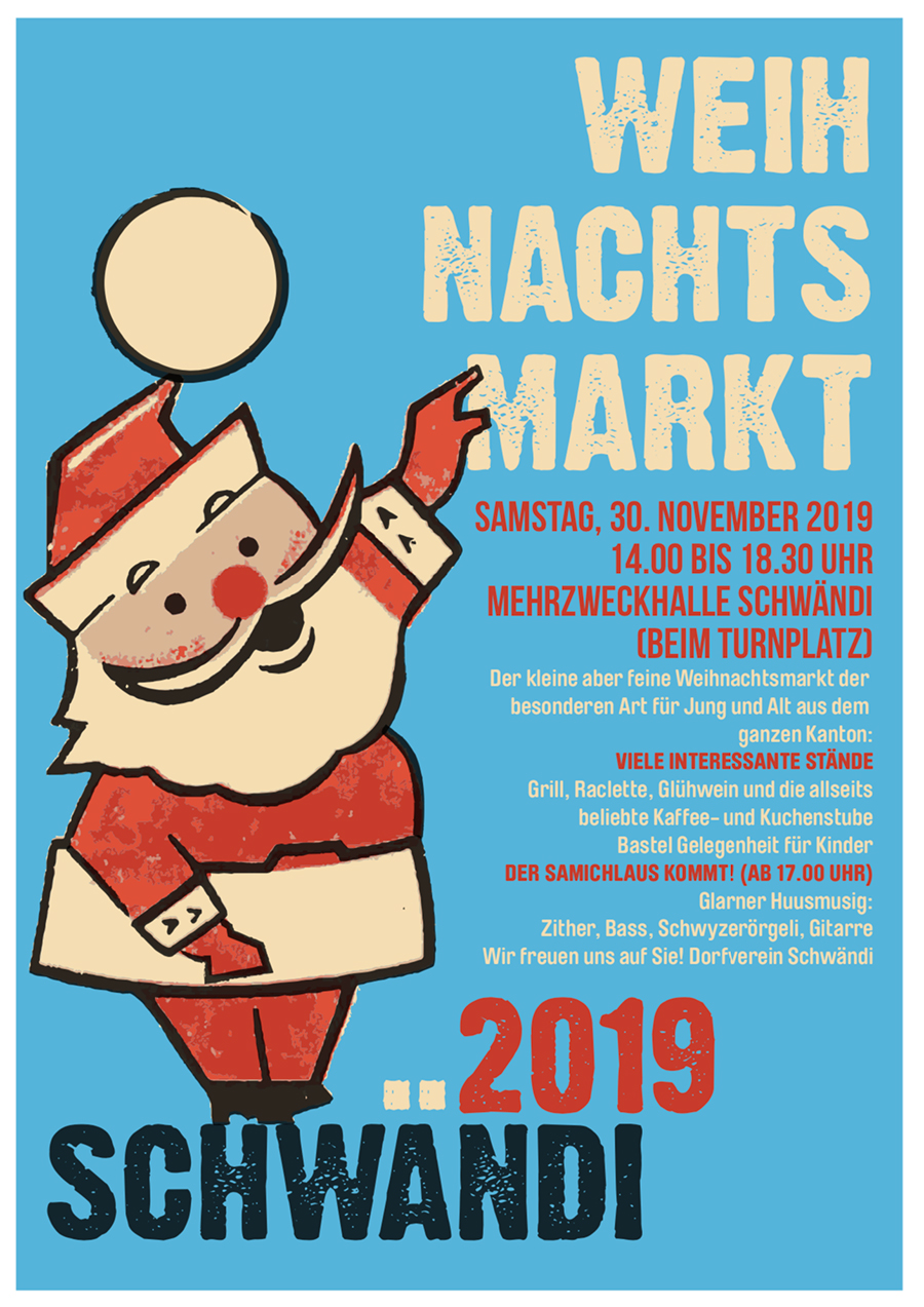 Dorfverein Schwändi Weihnachtsmarkt 2019